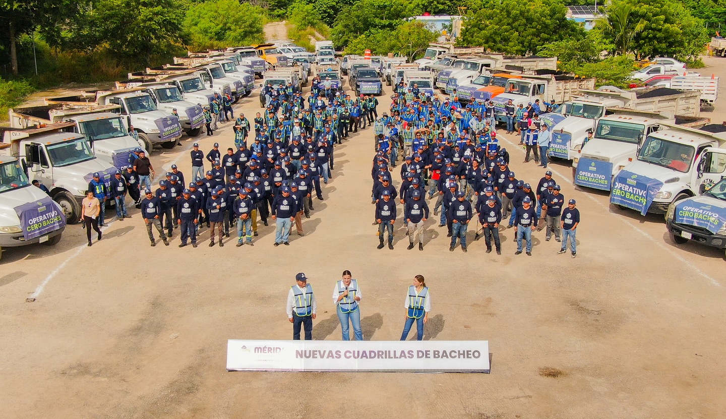 Mira como atacarán los baches en Mérida