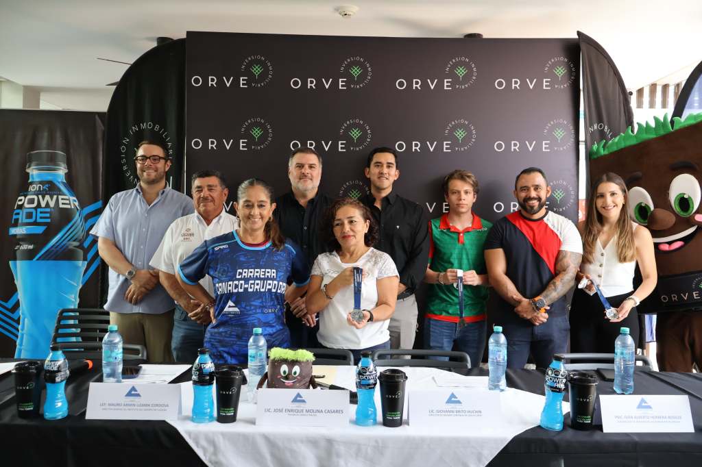 Todo listo para correr: presentan medalla y playera de la Carrera CANACO- Grupo&nbsp;Orve
