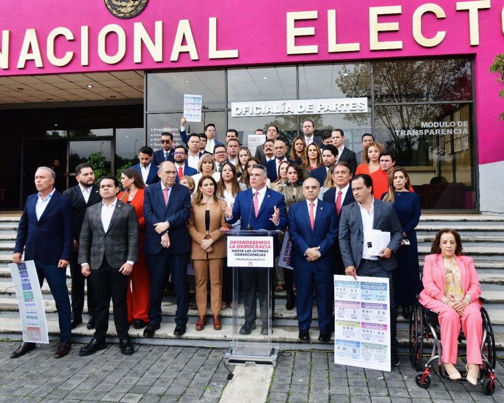 PRESENTA PRI IMPUGNACIÓN A ELECCIÓN JUDICIAL ANTE INE; DEMANDA&nbsp;ANULACIÓN