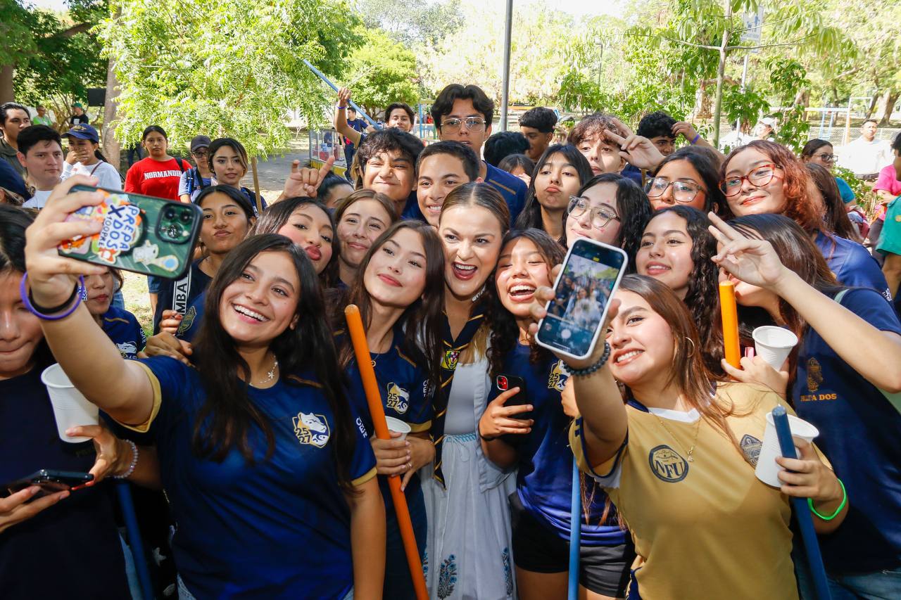 Anuncia Cecilia Patrón el mes de las juventudes: empleos, becas, emprendimientos, y cuidado de la salud mental.