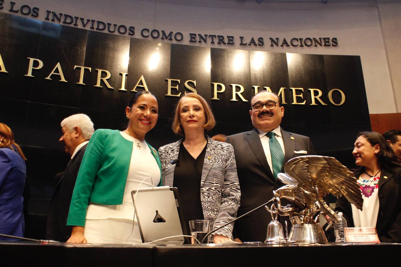 Jorge Carlos Ramírez Marín asume por sexta ocasión la Vicepresidencia de la Mesa Directiva del Senado de la República