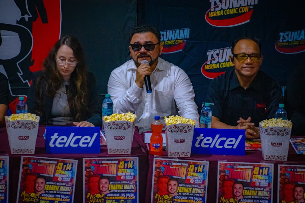 Frankie Muniz llega a la  Tsunami Mérida Comic