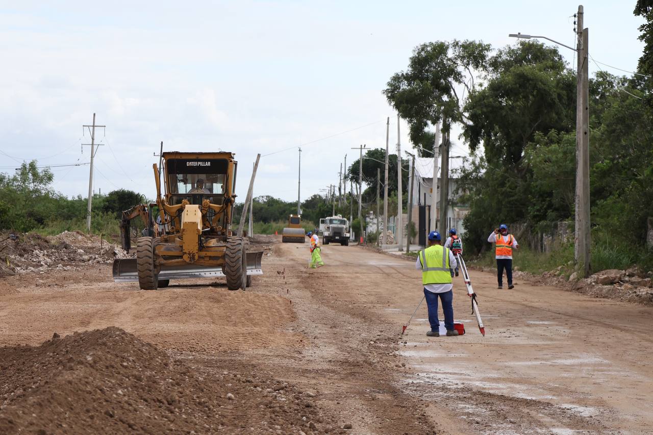 Erik Rihani impulsa obras estratégicas en Progreso