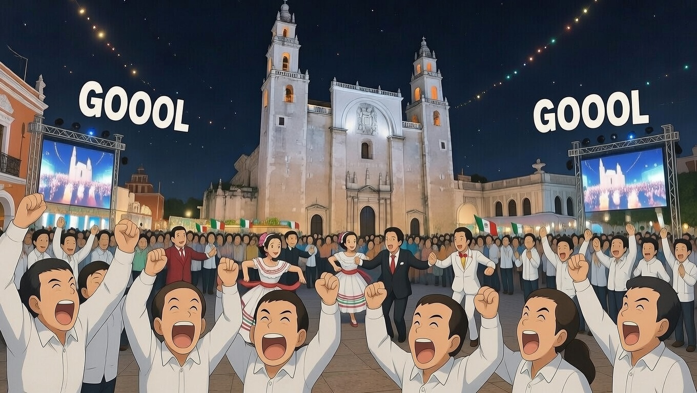 Del Mayab para el Estadio: Mérida se proyecta como el corazón de la pasión mundialista