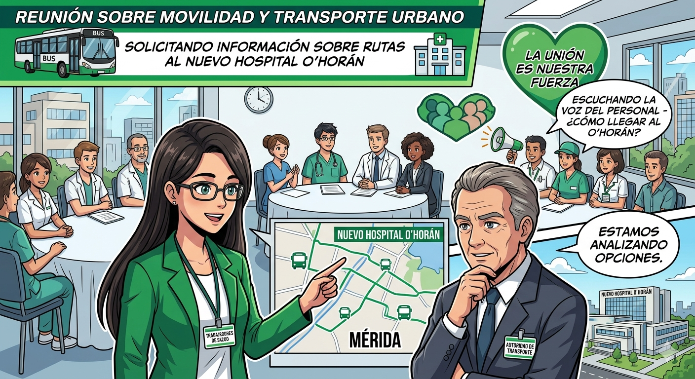Lidera el Dr. Jorge Marín gestiones para garantizar movilidad eficiente hacia el nuevo Hospital O’Horán