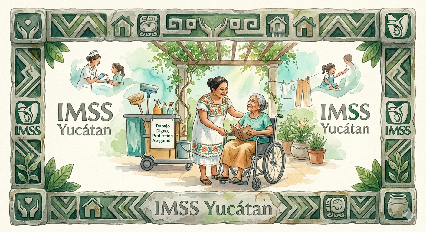 IMSS Yucatán fortalece la seguridad social para Personas Trabajadoras del Hogar