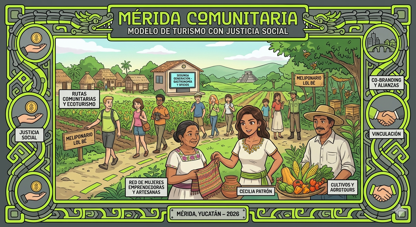 Mérida Consolida su Modelo de Turismo Comunitario: Justicia Social y Alianzas Estratégicas para el Desarrollo Regional