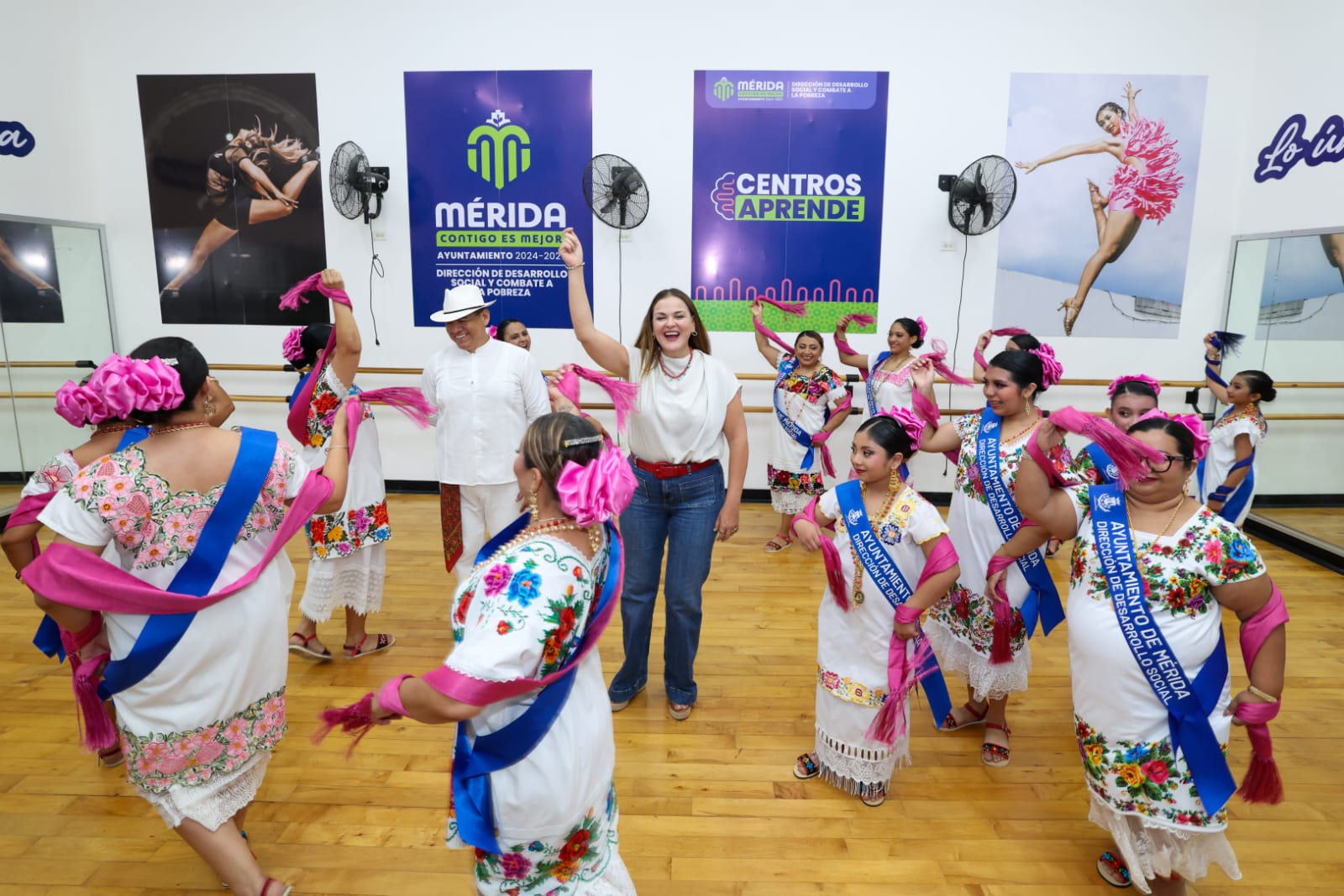 Mérida se consolida como Ciudad del Aprendizaje: Cecilia Patrón inaugura el Centro Aprende en Pinzón II