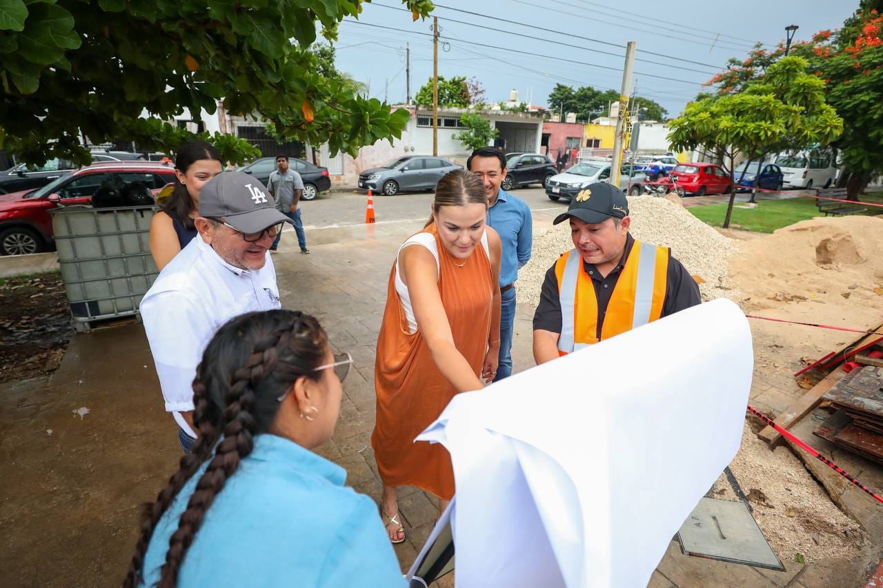 Mérida «al 100»: Cecilia Patrón intensifica el rescate de parques y espacios deportivos