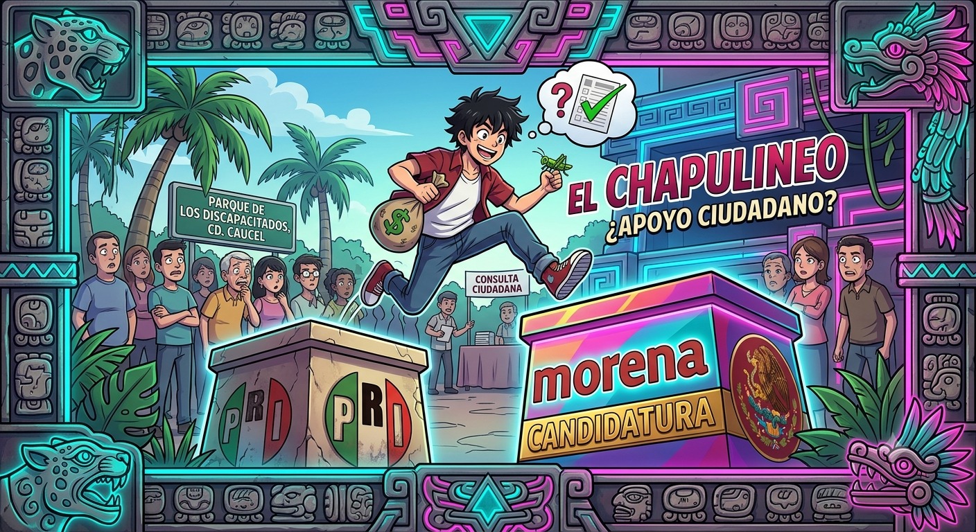 Consulta ciudadana en Mérida: miden el rechazo al «chapulineo» en las listas de Morena